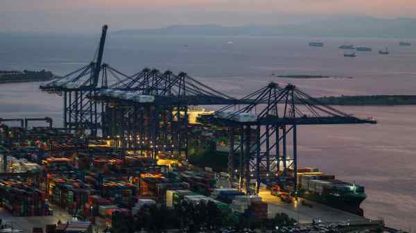 China's COSCO holds a 67% stake in the Piraeus Port Authority. 